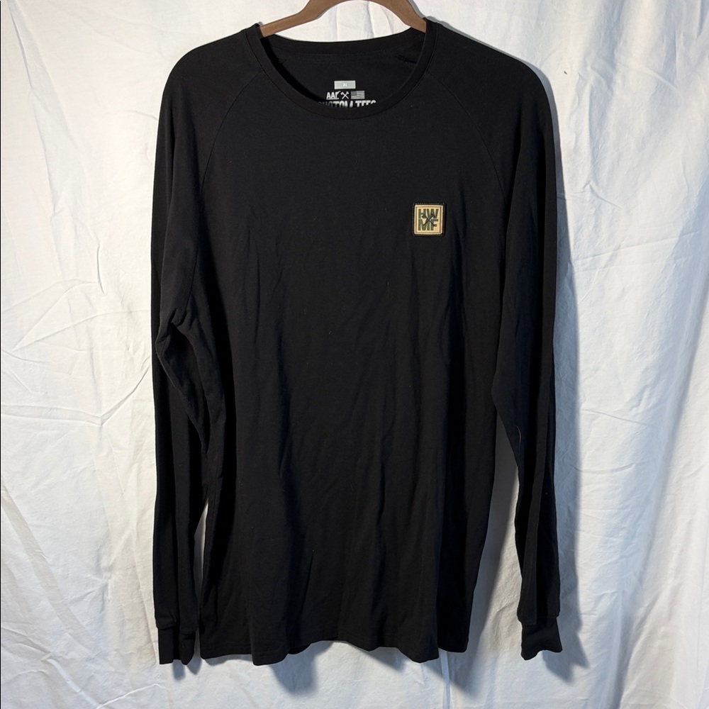 Men’s All American Roughneck 🇺🇸 Black Long Sleeve Men’s Shirt -XL